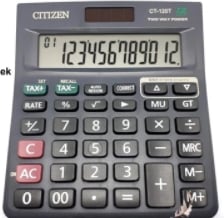 JJ984 TERBARU Kalkulator Dagang Ukuran Besar Citizen CT-120T 12 Digit