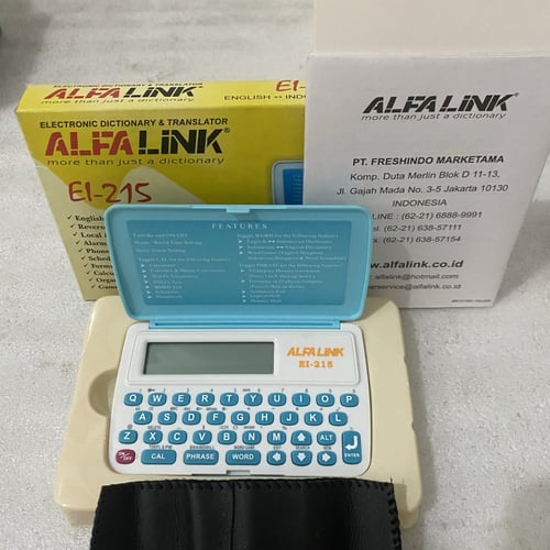 Kalkulator ALFALINK EI 212 baru sisa stok jual murah surabaya