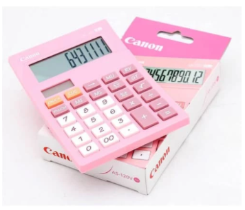 Canon Warna Warni Colourfull Calculator Kalkulator as 120 v as120v ORI