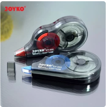 Joyko Correction Tape Pita Koreksi Roll Tipex Tip-Ex Tip X 12m CT-522