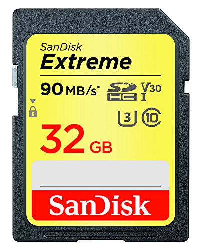 SANDISK Extreme 32GB 90 Mb/s SDHC UHS-I SDSDXVE-032G-GNCIN