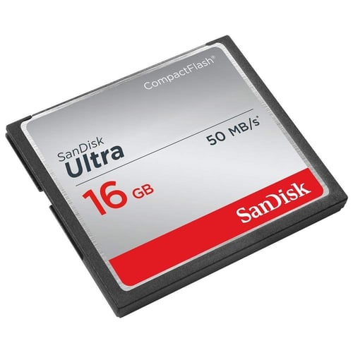 SANDISK Ultra Memory Card - 16 GB - CompactFlash SDCFHS-016G-G46