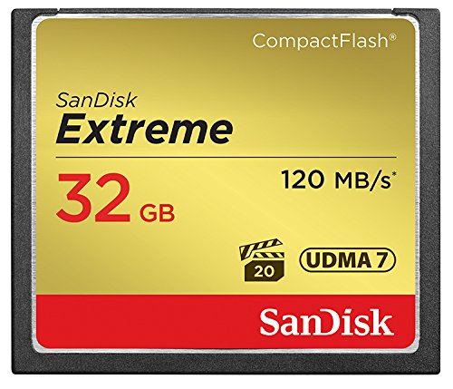 SANDISK Extreme 32GB CompactFlash Memory Card SDCFXSB-032G-G46
