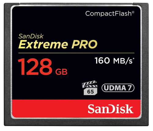 SANDISK Extreme PRO 128GB CompactFlash SDCFXPS-128G-X46