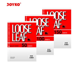 Loose Leaf - Isi Kertas File - Binder Joyko B5-7026 - 50 Lembar