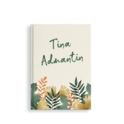 Notebook Tropical Quote/ Custom/ Planner Dotted/ Grid/ Journal - Titik-titik