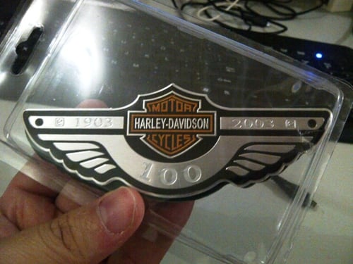 Emblem Metal Motor Harley Logo