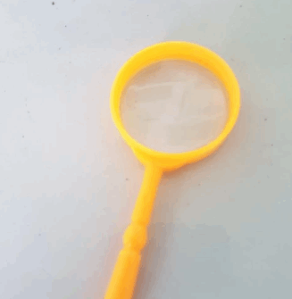 kaca pembesar lup mainan anak warna warni