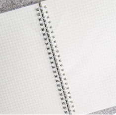 Buku Notebook A5 Dot Grid Plain TRG - TRG Kraft Cover Spiral Notebook - Plain