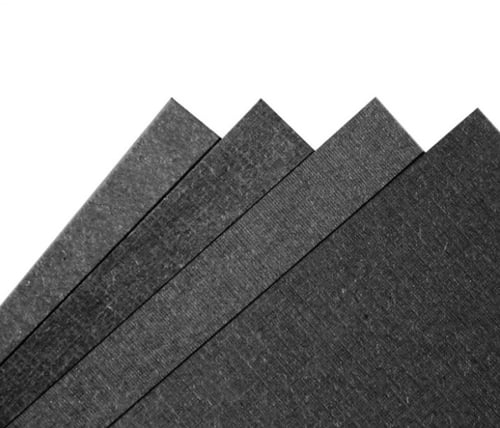 Fancy Paper 230 gsm A3 - Black Linen Hitam
