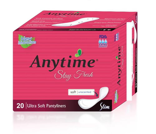 Pantyliners - Anytime STAY FRESH Isi 20 - Pad Avail To Compare Natesh Sirih Pantyliner