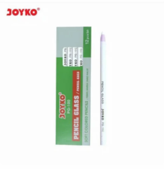 Pencil Glass Joyko - Pensil Kaca - Pensil Jahit PG-100 Lusin- Putih