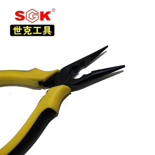 SHIKE Tang Lurus Pemotong /Tang cucut / Tang Lancip 6 inch (Cr-Ni)