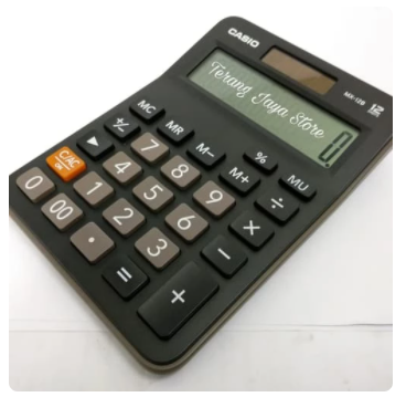 Kalkulator Casio 12 Digit MX-12B (Garansi Resmi CASIO 1 tahun)