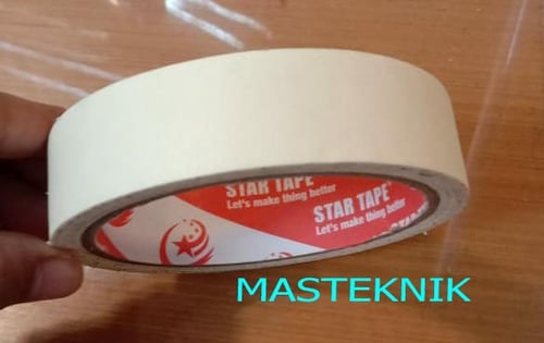 masking tape atau lakban kertas 1 inch x 10 yard star tape