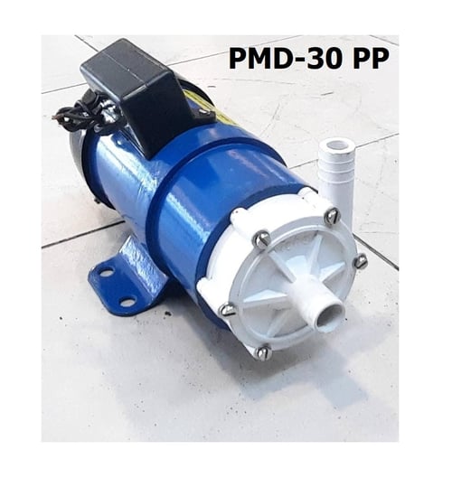 Polypropylene Magnetic Drive Pump PMD-30 Pompa Magnetik - 18 mm