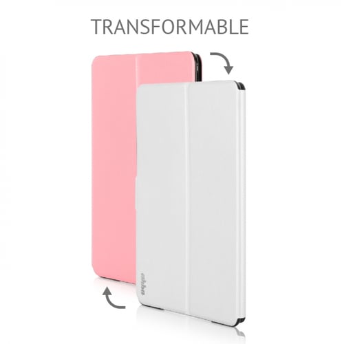 Ahha Sykes Basic 2 Flip Cover Casing for iPad Mini 3 - Pink White