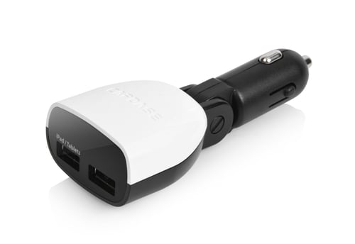 CAPDASE 2 Usb Adaptor Car Charger [Monitor T2]