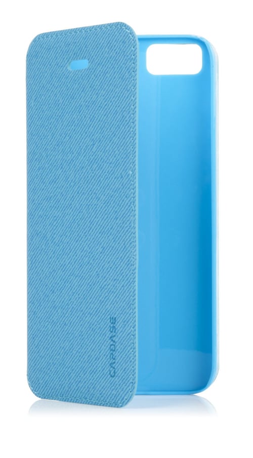 CAPDASE Folder Sider Baco Flipcover Casing for iPhone 5S - Blue