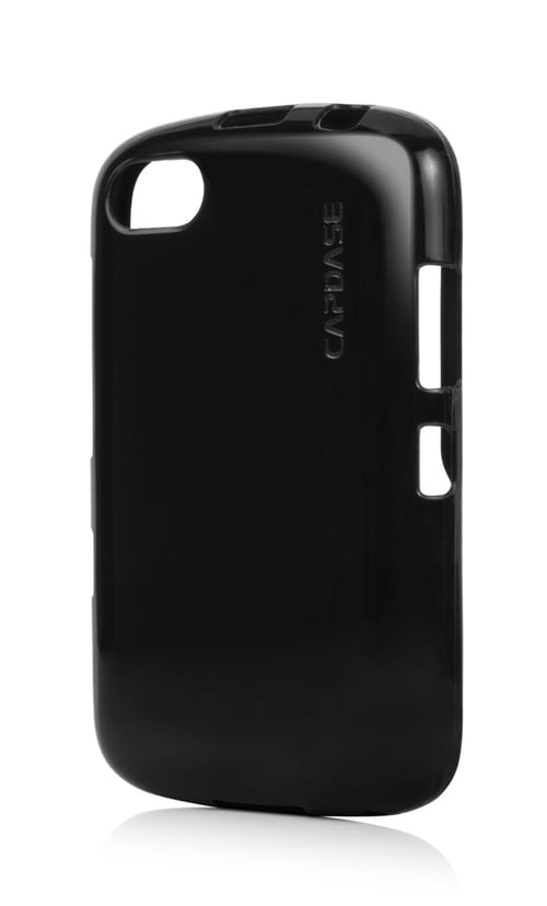 Capdase Lamina Tinted Jacket Softcase Casing for BlackBerry 9720 - Black