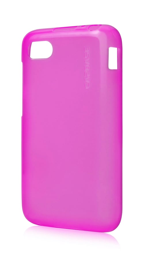 Capdase Lamina Tinted Jacket Softcase Casing for BlackBerry Q5 - Pink