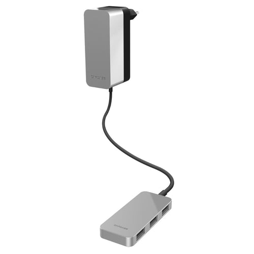 CAPDASE POSH 6-USB Port Charger - Silver