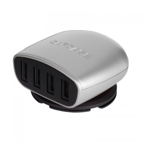 CAPDASE Posh Car Charger - Silver [4 Usb]
