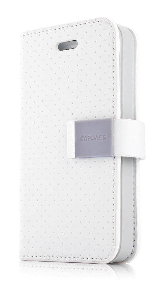 Capdase Sider Polka Casing for iPhone 4 - White