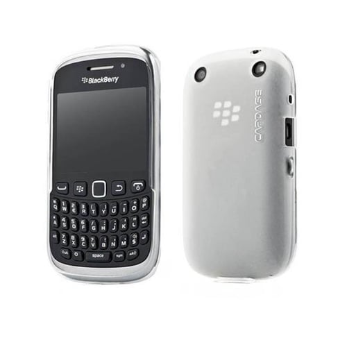 Capdase Soft Jacket Casing for Blackberry 9320 or 9220 - White