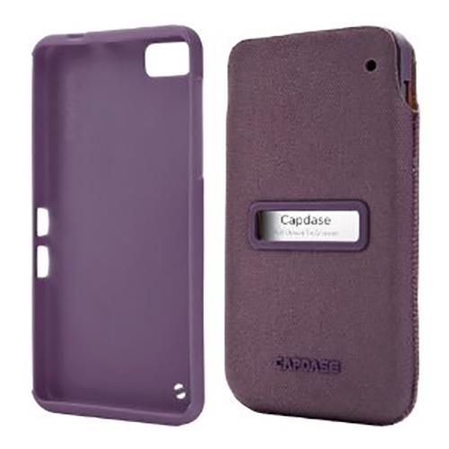 CAPDASE Value Set Id Pocket Posh XL Casing for Blackberry Z10 - Purple