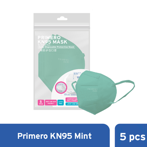 Primero KN95 Mint - 1 Sachet isi 5pcs