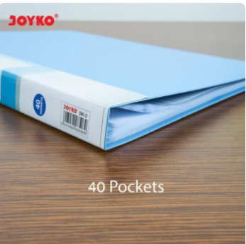 Document Keeper / Clear Holder Joyko DK-2 / A4 / 40 Sheet / Pocket