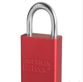 American Lock A1165RED Safety Lockout Padlock