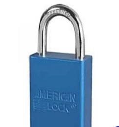 American Lock A1165BLU Safety Lockout Padlock