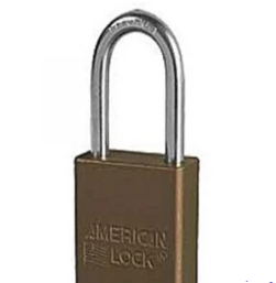 American Lock A1106BRN Safety Lockout Padlock
