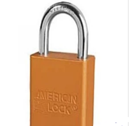 American Lock A1107BRN Safety Lockout Padlock