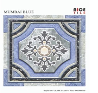 Keramik Lantai Nice 40X40 MUMBAI BLUE II