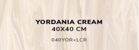 Keramik Lantai Massimo Yordania Cream 40 X 40 Cm
