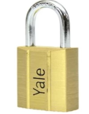Yale V140.20 V-Series Solid Brass 20 mm Security Padlock