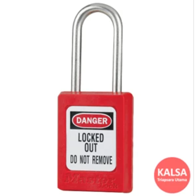 Gembok Safety Master Lock S33KARED Keyed Alike Zenex Snap Lock