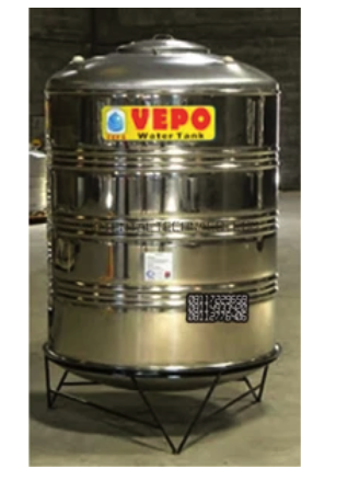 Tandon Air Vepo Stainless Steel 1500 Liter atau 1650 Liter