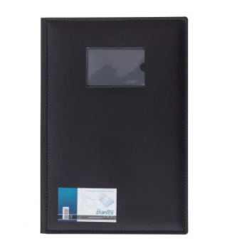 Bantex Exclusive Display Book Folio (24 Pockets) Black 8821 10