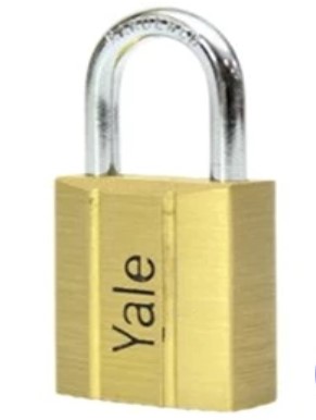 Yale V140.70 V-Series Solid Brass Long Shackle 70 mm Security Padlock
