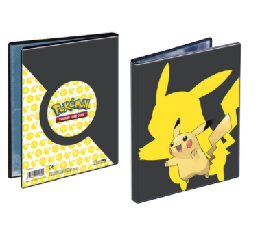 Ultra Pro Pokemon 4-Pocket Portfolio Binder Buku Album 80 Kartu - Pikachu
