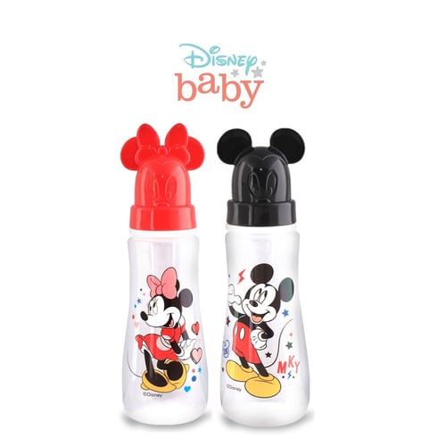 Disney Botol Susu Regular Round Bottle Character Mickey Minnie Bunny