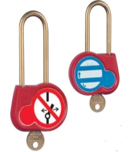 Catu AL-240-S-Z-EX Red with Pictogram Safety Padlock