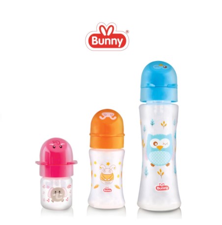Bunny Comfy Bottle Botol Susu With Printed Hood 60ml-120ml- 250ml