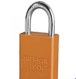 American Lock A1165ORJ Safety Lockout Padlock