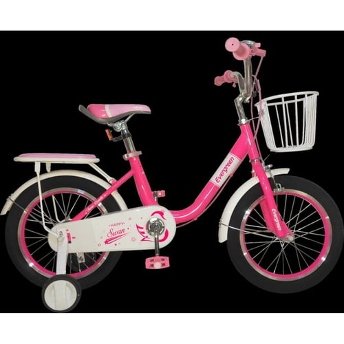 Sepeda Anaka Evergreen Daisy SWAN 16 Inchi Warna Pink & Ungu Garansi SNI