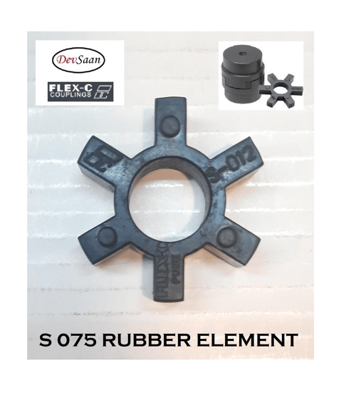 Coupling Rubber Element S 075 Flex-C - Jaw Diameter 44,5 mm
